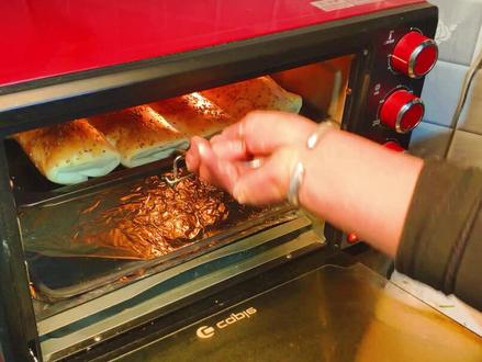 河北特产井陉缸炉烧饼烤箱版芝麻香酥烧饼酥脆可口烤箱美食 #河北美好推荐官 #缸炉烧饼 #面食教程