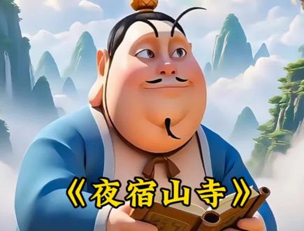 《夜宿山寺》#启蒙早教 #诗词 #跟我一起背古诗#古诗#中小学必备古诗词
《夜宿山寺》是唐代诗人李白的作品,其译文及创作背景如下:
- 译文:山上寺院的高楼真高啊,好像有一百尺的样子,人在楼上仿佛一伸手就可以摘下天上的星星。站在这里,我不敢大声说话,唯恐惊动天上的神仙。
- 创作背景:这首诗具体的创作时间与地点已难以确切考证。一般认为,李白在开元十三年(公元725年)左右游历至湖北省黄梅县,夜宿蔡山峰顶山的江心寺。他偶然间发现了一座高耸入云的藏经楼,登楼远眺后,被周围的景色所震撼,于是挥笔创作了此诗。也有说法认为,此诗是李白年轻时漫游湖北、湖南等地期间,或入长安前游历蜀地时所作。
