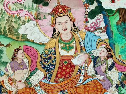 正能量作品#正能量视频
莲花生大士(Padmasambhava)是8世纪时的一位印度佛教大师。据说他是一位非常伟大的修行者、密宗大师和预言家。他被认为是藏传佛教的创立者之一,也被认为是宁玛派的祖师。
莲花生大师在8世纪时被邀请到西藏传教,他被认为是西藏佛教的奠基人之一。他在西藏建立了很多寺庙,传授了很多密宗的修行方法,并对藏传佛教的传承和发展产生了深远的影响。他的教义和修行方法被后来的藏传佛教各派所继承和发展。
莲花生大师的形象被描绘为一位头戴红冠、手持法器、身披红袍的菩萨,他的形象被广泛地用于佛教艺术中。他的教义和修行方法是藏传佛教的重要组成部分,也是当今佛教徒们修行的重要参考。#唐卡艺术作品 #推上热门