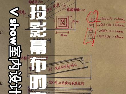 投影幕布的安装注意卡点 细节注意的设计方式和培训技巧