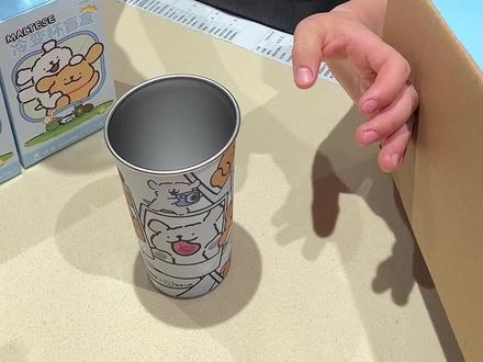 线条小狗联名杯子亲测 好用