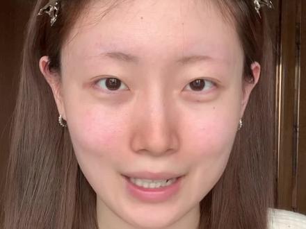松弛白开水🧊ins淡人感韩系妆 #韩妆 #方圆脸妆容 #反差这题我会 #新手化妆教程 #我的春日look