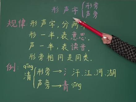 什么是形声字?形声字有哪些规律呢?一起来学习吧!#一年级语文 #形声字 #生字