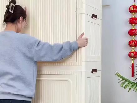 衣柜卧室家用家居整理收纳用品出租房必备神器收纳柜储物柜多层