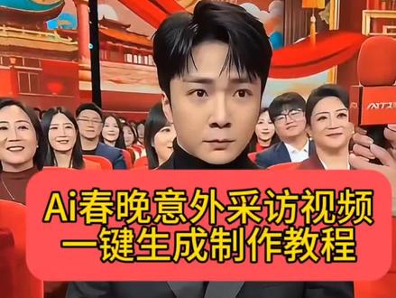 Ai春晚意外采访视频一键生成制作教程来了
Ai春晚采访视频 Ai拜年视频#即梦AI #AI分身戏精大赛#我的AI分身杀疯了 #Seedance2.0#春天的第一个转场