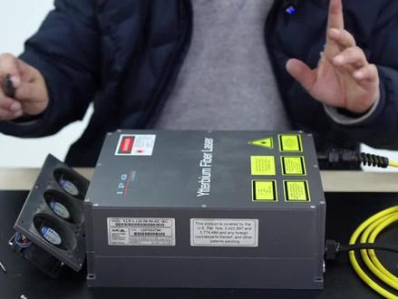 IPG激光器拆解,最核心的部分竟长这样,前两集可进主页看看#ipg #激光器维修 #工业 @抖音小助手