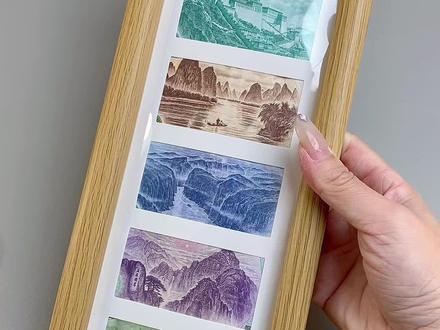 该怎么让我的好朋友刷到 送我这个大好河山相框呢 #玩个很新的东西 #相框 #手工DIY #惊喜和礼物都来自爱你的人