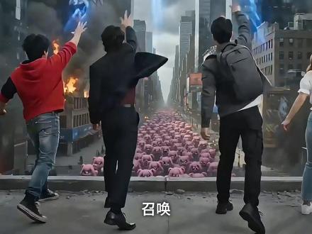 我的刀盾带队,人类最后的希望竟然是... #AI创作浪潮计划 #我的刀盾 #比比拉布 #咕咕嘎嘎 #宝可梦
