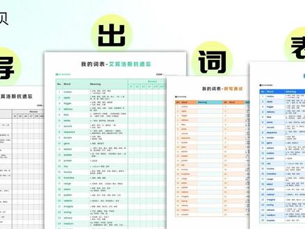 ①扇贝单词新功能「导出词表」——如何导出单词书内的单词?#英语学习 #背单词 #扇贝单词 #导出词表 #a4纸背单词