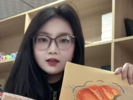 适合5岁➕小朋友创作的牛角包🥐课程来喽,赶快画起来吧!#牛角包 #少儿美术