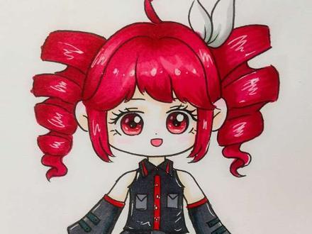 画重音teto #重音teto #画重音teto #重音teto怎么画 #c社六子