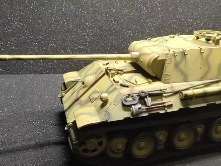 德国豹式#坦克 #模型 #军事 #模型制作