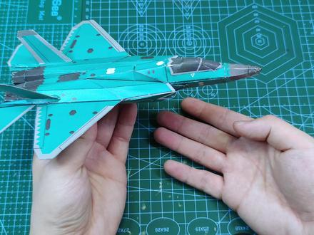 【仿真飞机纸模】会飞的歼35纸飞机-新一代隐身舰载机? #手工diy #手工制作 #手工 #创意手工