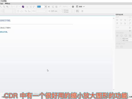 用CDR对矢量图形进行缩放的实际操作