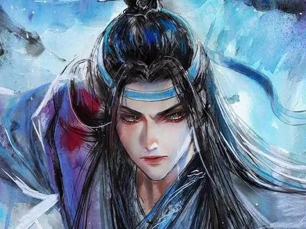 忘羡一曲远,曲终人不散。#魔道祖师#蓝忘机#魏无羡#手绘