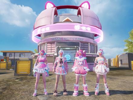 趁创乐园下架之前 带姐妹来打卡彩色小鸡楼~
#和平精英创乐激战