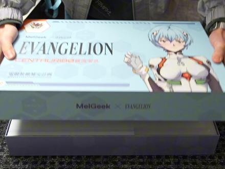 【开箱】MelGeek奇点80!绫波丽限定款键盘? #开箱 #MelGeek奇点80 #磁轴键盘 #EVA