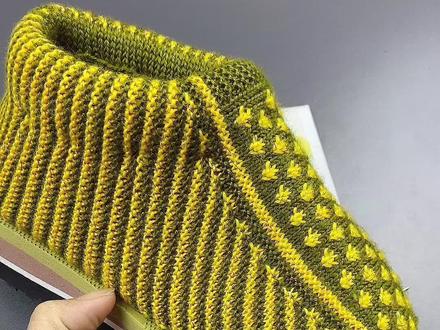 棉鞋通用款教程1,起针 #新手 #手工 #编织