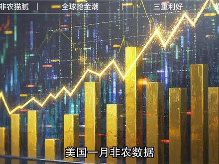 非农注水、全球抢金:黄金或开启6000美元时代 非农就业数据就业增长,为什么金价纹丝未动?这背后到底是市场的无视,还是川普布置的“迷魂汤”?美国13万的新增就业,核心产业却开启了裁员模式,这或许是暴雨欲来风满楼!黄金大概率会向5100进攻,开启大牛市!#黄金 #非农就业数据
