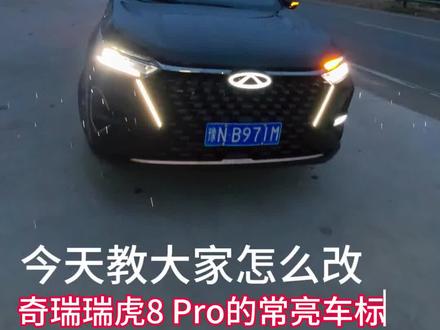 #改装 #瑞虎八pro #奇瑞汽车 可能有点简便 也能看