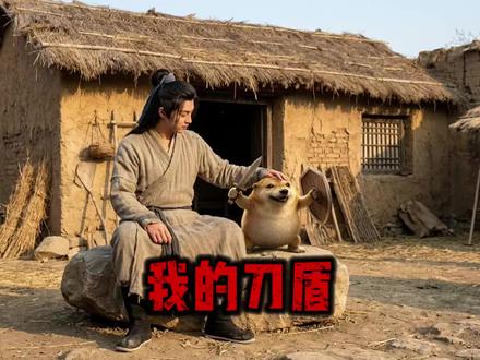 在古代,拥有一只我的刀盾,到底有多爽?#历史故事#沉浸历史 #我的刀盾 #猎奇 #大狗叫