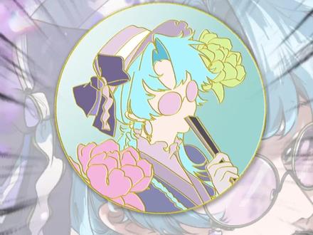 大家求的教程来啦,0成本做金属徽章!#周边 #谷子 #金属徽章 #优动漫