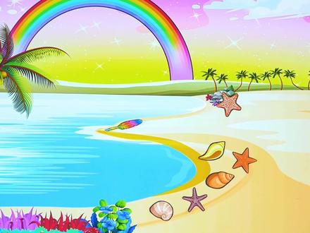 剪纸动画:女孩捡到一支神秘画笔,帮人鱼画出尾巴,成功回到大海 #动画 #儿童动画 #芭比娃娃手工