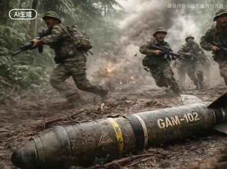 泰国空军炸毁大桥,海军眼红直接上航母!柬军扔了反坦克导弹就跑