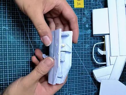 m24纸制模型,小盒子 #手工 #模型 #手工diy