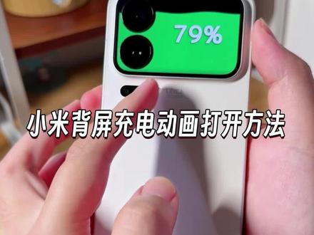 如何打开小米17Pro和promax背屏的充电动画?今天出一个详细打开方法,不会增加耗电#玩机技巧 #小米17pro背屏 #小米背屏充电动画 #小米玩机技巧