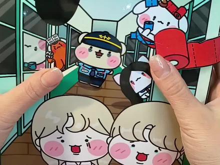 恐怖学校,密室逃脱安静书教程#安静书 #安静书自制教程 #安静书教程 #自制安静书 #手工diy