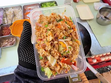 #美食制作教程 #炒饭 记录第一次拍视频炒饭