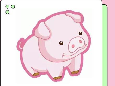 每天学习一个单词:pig#少儿英语#英语启蒙#学英语.