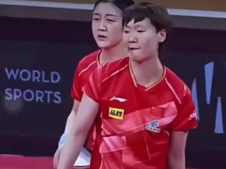 #王曼昱 掐腿提醒自己注意力集中,对自己真狠,看起来好疼