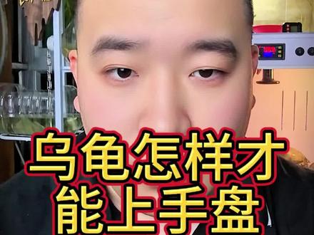 乌龟多久能上手盘 想把乌龟拿手上玩,一定要有耐心##盘乌龟 #养龟人 #养龟日常 #龟宠 #乌龟