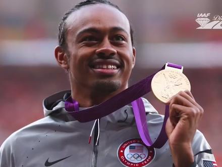 110米栏世界纪录于2012年由梅里特创造,这一年是他的巅峰期一年内八次跑进13秒大关