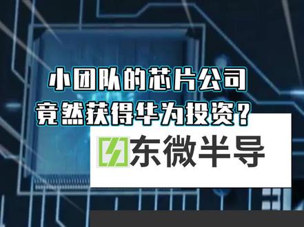 东微半导:小团队的芯片公司,竟然获得华为投资?#新股 #股票 #芯片 #大国科技