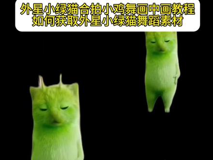外星小绿猫素材获取教程 @格鲁特尔 小绿猫创作者 和如何画中画教程 外星小绿猫特效 外星小绿猫壁纸 外星小绿猫跳舞素材 外星小绿猫舞姿真的很曼妙 外星小绿猫抠图教程 外星小绿猫动态图 外星小绿猫高清图片 外星小猫跳舞素材 小鸡舞挑战小绿猫素材 外星小猫小鸡舞 外星小猫绿幕素材 外星绿色小猫跳舞 绿色外星小猫#剪映 #外星小绿猫 #小鸡舞 #外星小绿 #小鸡舞挑战