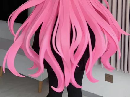 不织布反重力长发防后坠教程 #不织布 #cos假发造型 #仅试戴假发 #抖音精选计划 #青年创作者成长计划