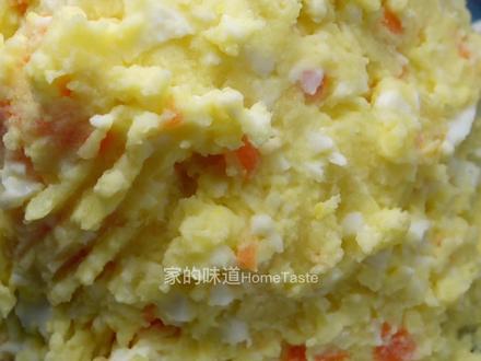 巨好吃的鸡蛋马铃薯泥沙拉😋奶香味十足!绵滑口感👍🏻