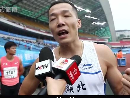 #中国速度 全国跑得最快的五个人#吴智强 中国4*100接力成员之一#百米短跑 #体育精神