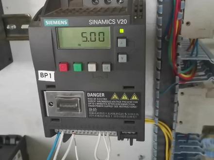 变频器:西门子V20快速调试方法1设置菜单