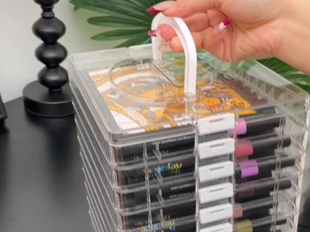 丙烯马克笔要趁活动买真的巨划算!!还是罗莎伯爵家的,这价就到手120色!两倍墨量,出墨丝滑,不断不漏!之前买贵的真的可以冲!#平价好物#超便宜超划算#学习用品