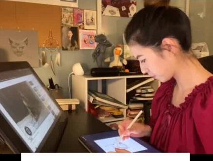 遇到的诱惑越多,越要提醒自己:脚踏实地,不忘初心。#画画的baby #画画 @DOU+小助手