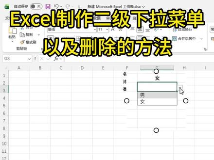 Excel制作二级下拉菜单设置以及删除的方法:选择数据-数据验证-选择序列-设置来源(下拉箭头内容)要注意选项之间用英文格式的逗号
#excel表格 #二级下拉菜单 #数据有效性 #数据验证 #excel选项按钮