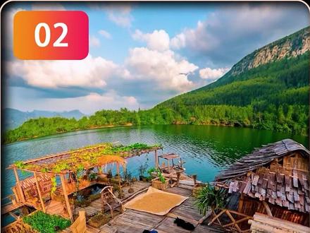 男人挑战现实版木筏求生,没想到居然能过的这么爽#木筏求生 #野外生存 #荒野建造 #户外 #解压