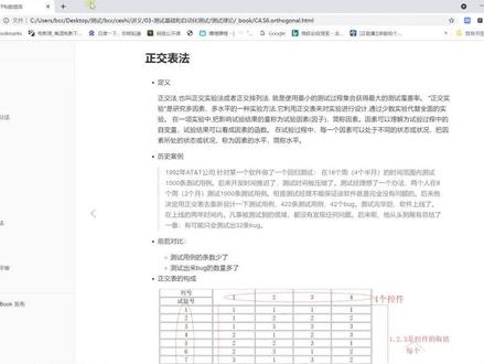 测试用例的设计方法——正交表法#软件测试 #软件测试工程师 #软件测试学习#软件测试培训