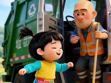 为什么没人和小女孩玩?工程车动画 #儿童动画#工程车动画 #玩具视频#儿童益智动画 #挖掘机