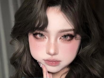 方圆脸画亚裔混血妆不要太合适啦! #方圆脸 #换头了换头了 #妆教 #想把这个妆焊在脸上