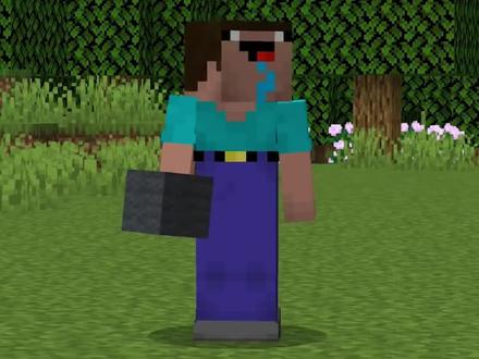 我的世界:假如建造雕塑有段位,他们三做得怎么样?